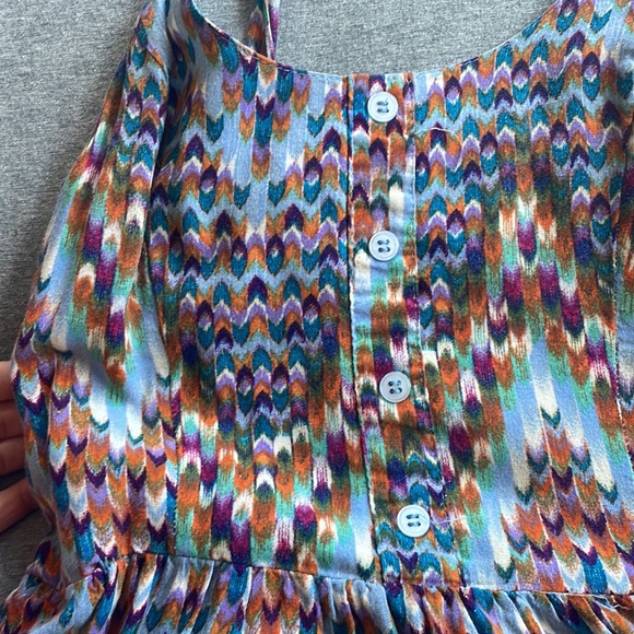 Printed Target Dress - Picture 3 of 5